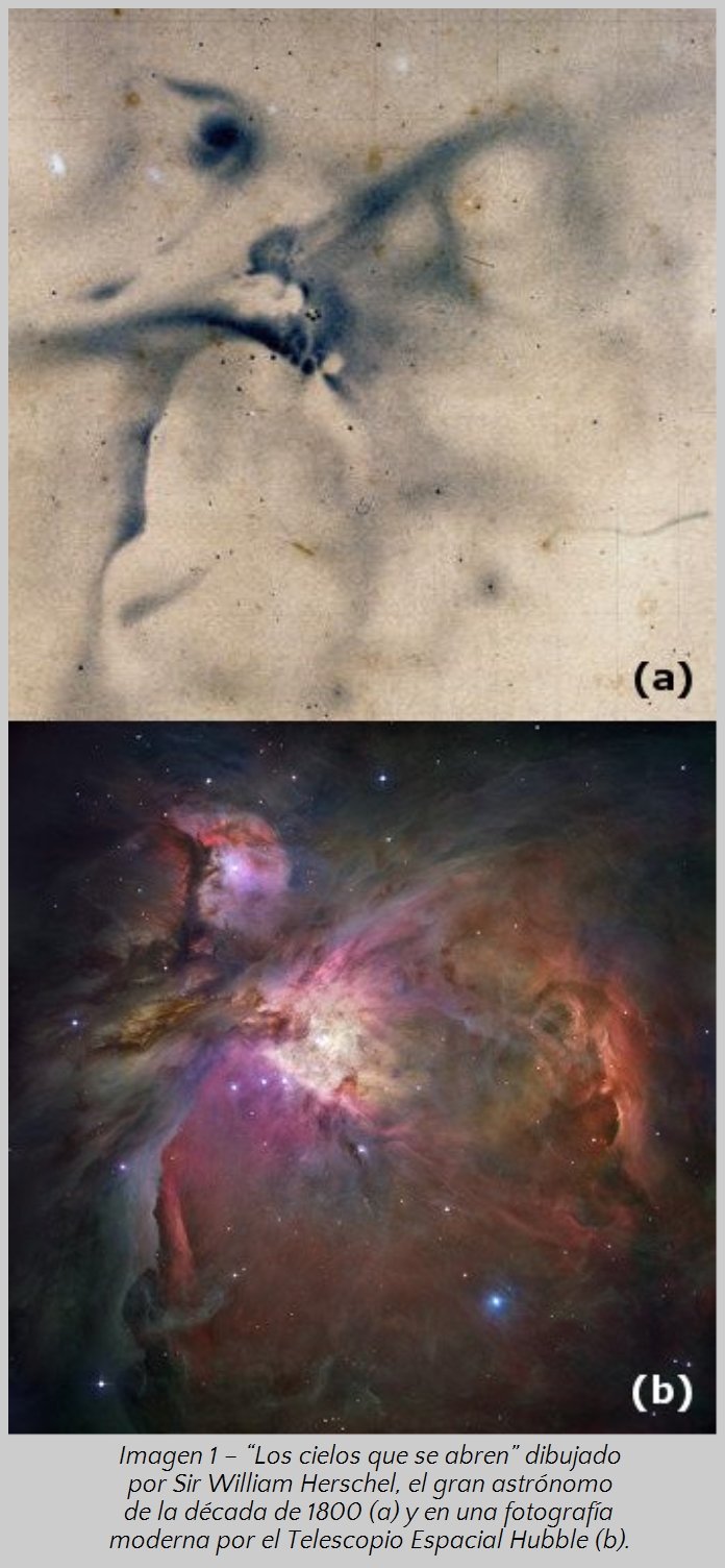 Imaging the Orion Nebula, then and now