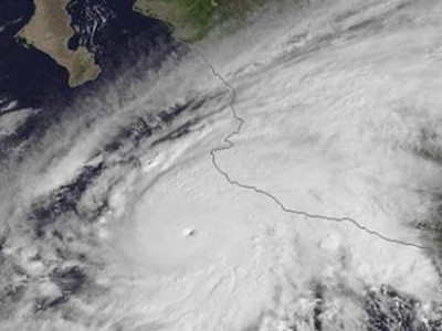El huracán más fuerte registrado en la historia